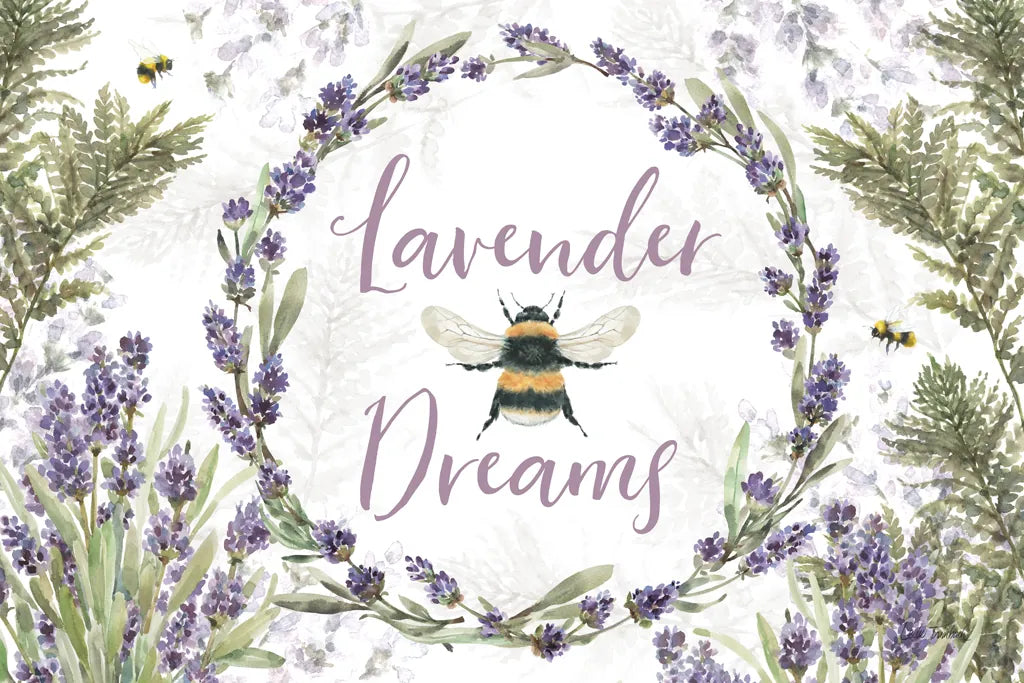 Fresh Lavender I by Leslie Trimbach. SKU 94987i. Archival Giclee Fine art print for wall decor.