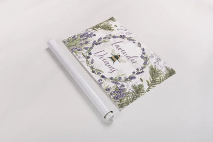 Fresh Lavender I by Leslie Trimbach. shown as a rolled paper print. Available as archival giclee rolled canvas, fine art paper, or poster print. SKU 94987i.