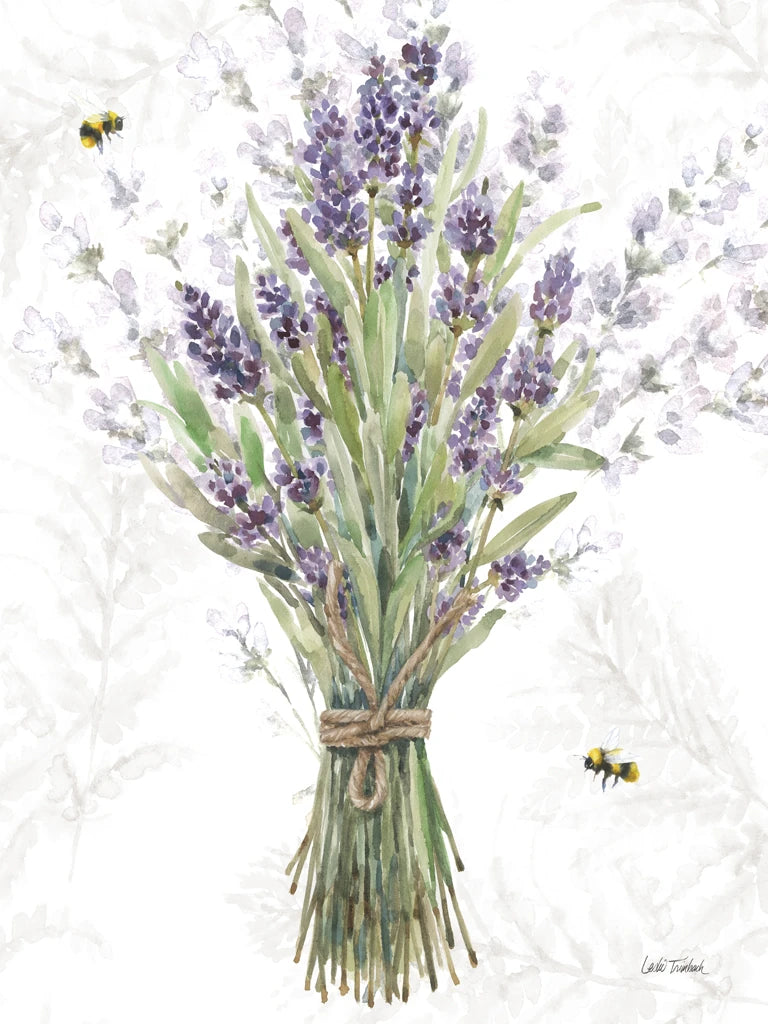 Fresh Lavender II by Leslie Trimbach