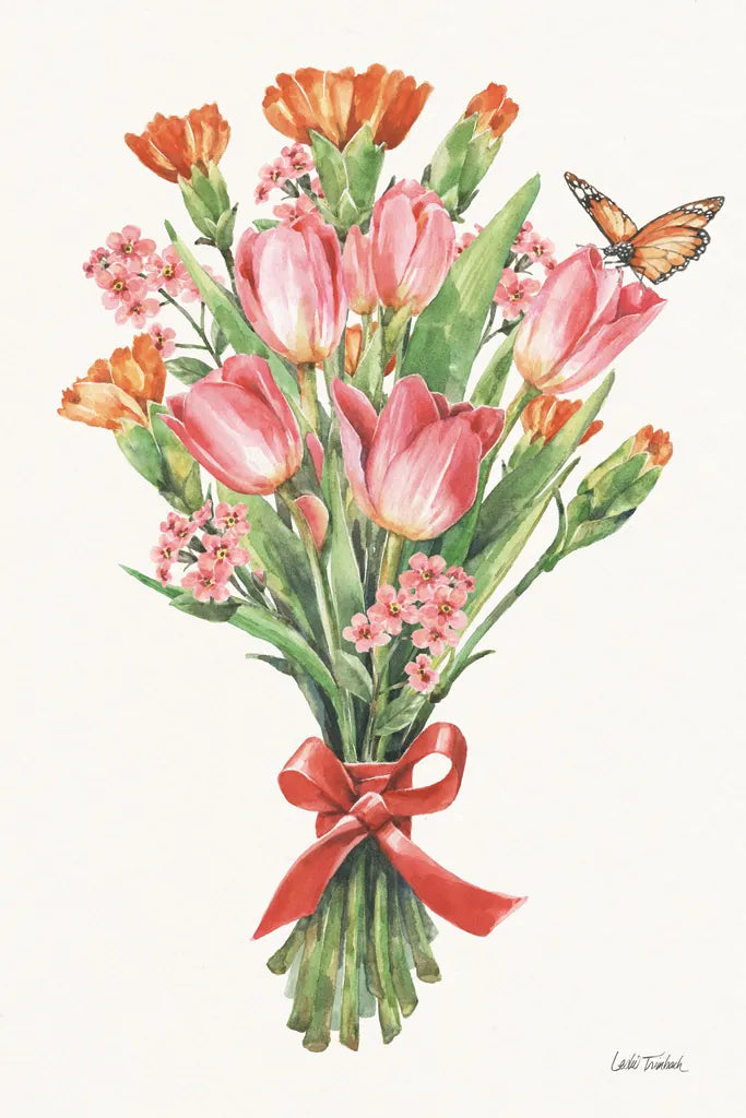 Fresh Petals I by Leslie Trimbach. SKU 102803h. Archival Giclee Fine art print for wall decor.