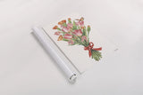 Fresh Petals I by Leslie Trimbach. shown as a rolled paper print. Available as archival giclee rolled canvas, fine art paper, or poster print. SKU 102803h.