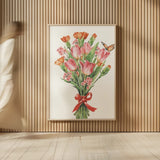 Fresh Petals I by Leslie Trimbach. shown as over sized large wall art. Available as an archival giclee rolled canvas, fine art paper, or poster print. SKU 102803h.