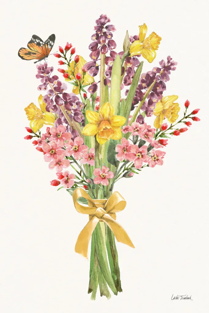 Fresh Petals II by Leslie Trimbach. SKU 102804h. Archival Giclee Fine art print for wall decor.