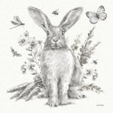 Garden Patch III Sketch by Leslie Trimbach. SKU 90672a. Archival Giclee Fine art print for wall decor.
