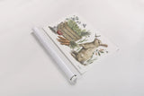 Garden Patch X by Leslie Trimbach. shown as a rolled paper print. Available as archival giclee rolled canvas, fine art paper, or poster print. SKU 90669i.