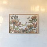 Harvest Home I by Leslie Trimbach. shown as a paper print in a natural frame. Available as a archival giclee rolled canvas, fine art paper, or poster print. SKU 101355i.