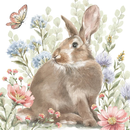 Hop Into Spring II by Leslie Trimbach. SKU 98307a. Archival Giclee Fine art print for wall decor.