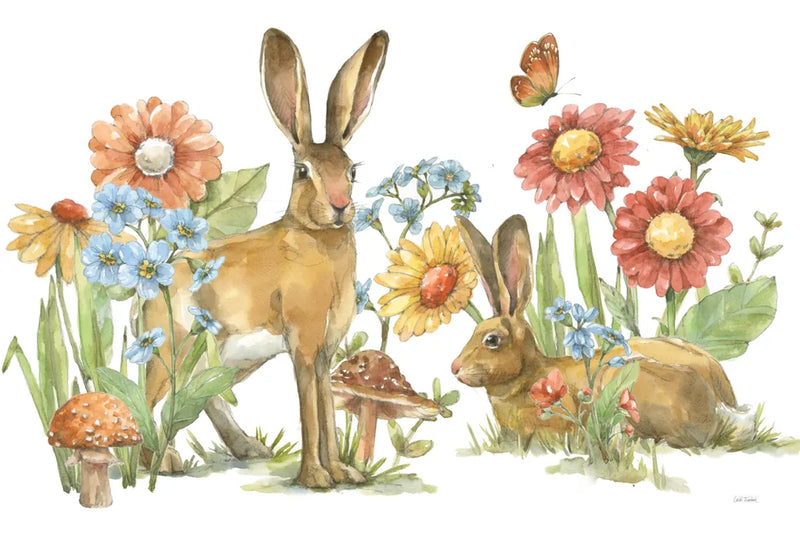 In The Garden I by Leslie Trimbach. SKU 85681i. Archival Giclee Fine art print for wall decor.
