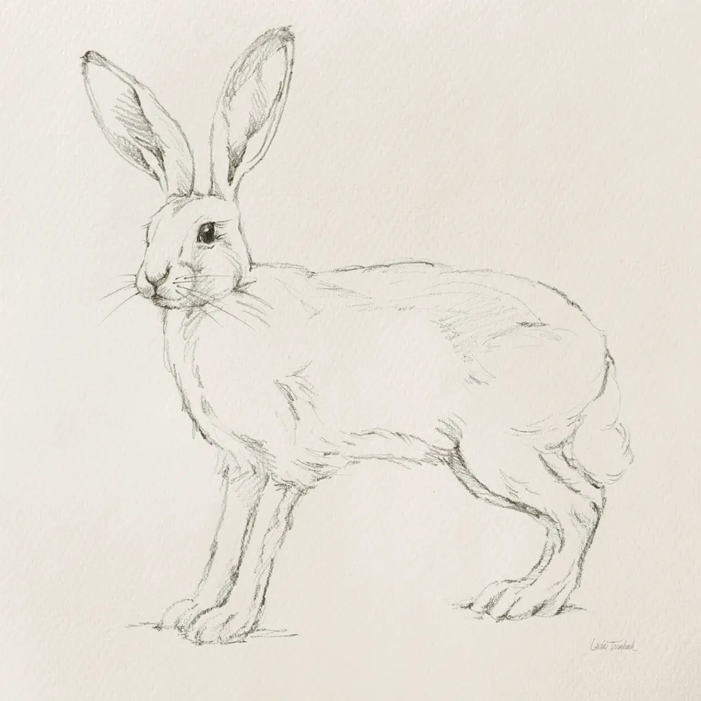 In The Garden III No Flowers Cream by Leslie Trimbach. SKU 85499a. Archival Giclee Fine art print for wall decor.