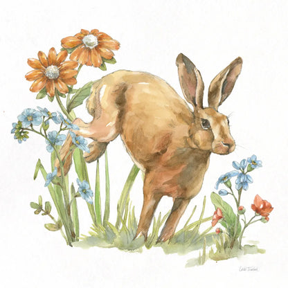 In The Garden IV by Leslie Trimbach. SKU 85684a. Archival Giclee Fine art print for wall decor.