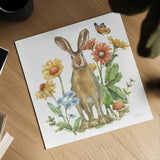 In The Garden V by Leslie Trimbach. Shown as a detailed flat fine art print, highlighting archival giclee quality. Available as an archival giclee rolled canvas, fine art paper, or poster print. SKU 85685a.