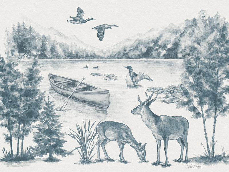 Lakeside VI by Leslie Trimbach