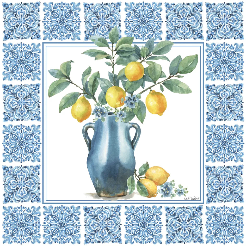 Le Citron V by Leslie Trimbach. SKU 99266a. Archival Giclee Fine art print for wall decor.