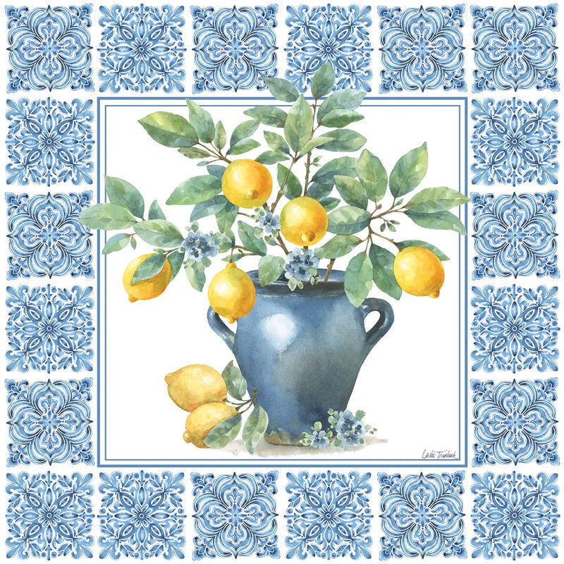 Le Citron VI by Leslie Trimbach. SKU 99267a. Archival Giclee Fine art print for wall decor.