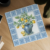Le Citron VI by Leslie Trimbach. Shown as a detailed flat fine art print, highlighting archival giclee quality. Available as an archival giclee rolled canvas, fine art paper, or poster print. SKU 99267a.