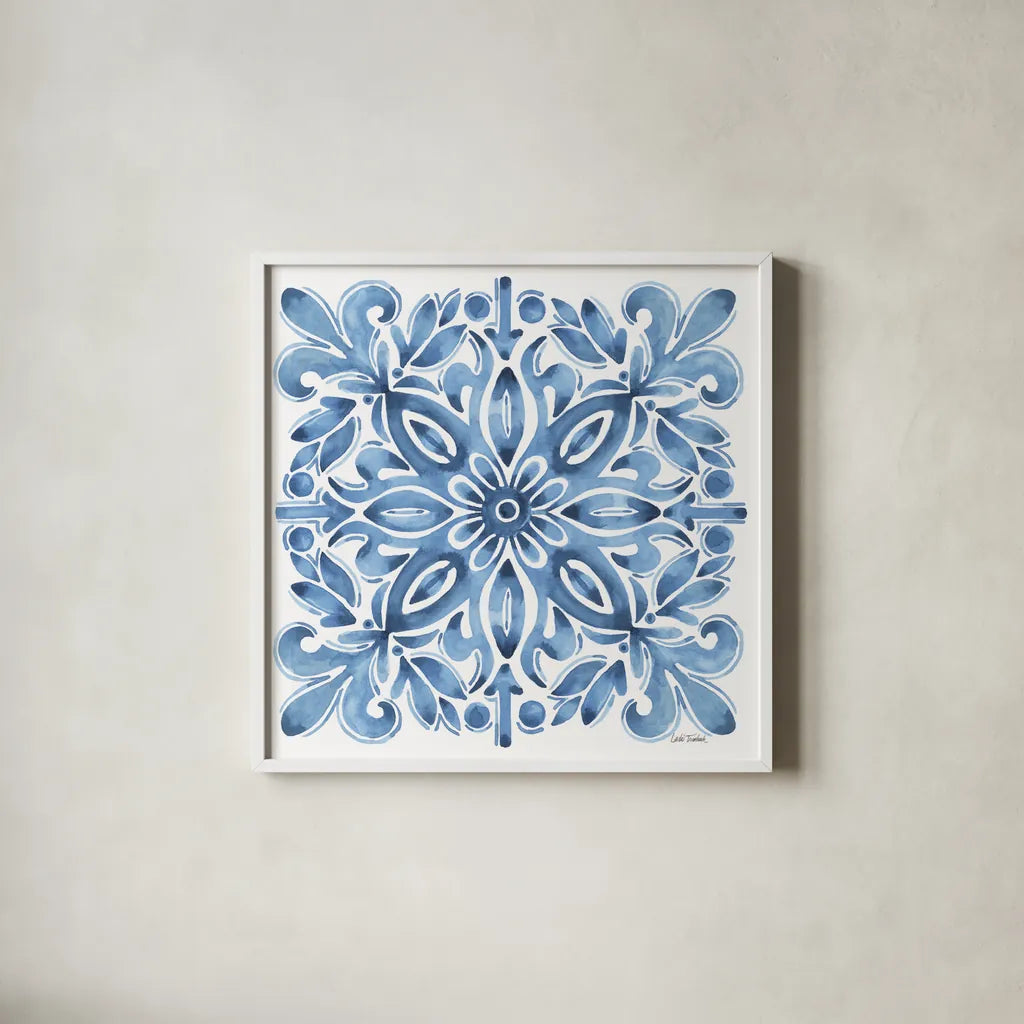 Le Citron VII by Leslie Trimbach. Shown in a crisp white glass frame for a clean and minimalist style. Available as an archival giclee rolled canvas, fine art paper, or poster print. SKU 99268a.