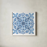Le Citron VII by Leslie Trimbach. Shown in a crisp white glass frame for a clean and minimalist style. Available as an archival giclee rolled canvas, fine art paper, or poster print. SKU 99268a.