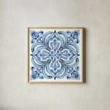 Le Citron VIII by Leslie Trimbach. Shown in a natural wood glass frame for a timeless modern aesthetic. Available as an archival giclee rolled canvas, fine art paper, or poster print. SKU 99269a.
