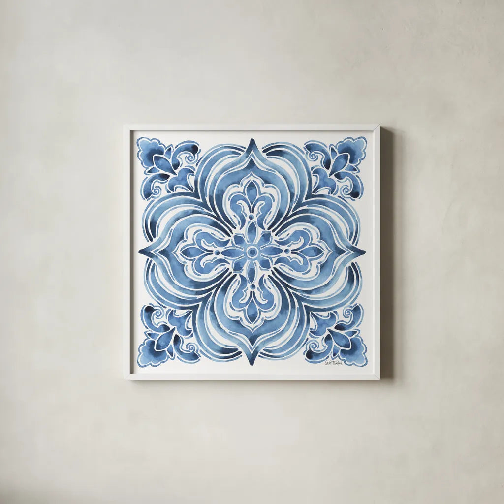 Le Citron VIII by Leslie Trimbach. Shown in a crisp white glass frame for a clean and minimalist style. Available as an archival giclee rolled canvas, fine art paper, or poster print. SKU 99269a.