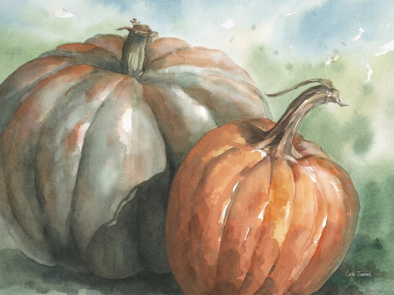 Pumpkin Pair by Leslie Trimbach