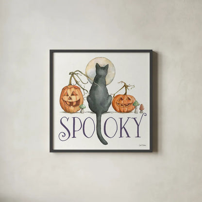 Spellbound VI by Leslie Trimbach. Shown in a sleek black glass frame for a contemporary gallery look. Available as an archival giclee rolled canvas, fine art paper, or poster print. SKU 96985a.