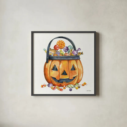 Spellbound VIII by Leslie Trimbach. Shown in a sleek black glass frame for a contemporary gallery look. Available as an archival giclee rolled canvas, fine art paper, or poster print. SKU 96987a.