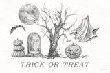 Spooky Halloween II by Leslie Trimbach. SKU 93068i. Archival Giclee Fine art print for wall decor.