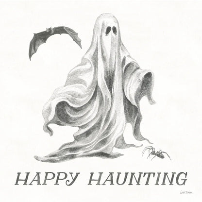 Spooky Halloween IV by Leslie Trimbach. SKU 93072a. Archival Giclee Fine art print for wall decor.