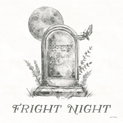 Spooky Halloween V by Leslie Trimbach. SKU 93074a. Archival Giclee Fine art print for wall decor.