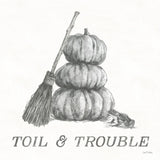 Spooky Halloween VI by Leslie Trimbach. SKU 93076a. Archival Giclee Fine art print for wall decor.