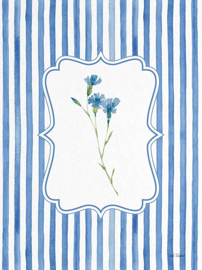 Spring Cartouche I by Leslie Trimbach