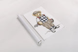 Teddy Bear Golf by Leslie Trimbach. shown as a rolled paper print. Available as archival giclee rolled canvas, fine art paper, or poster print. SKU 94174h.