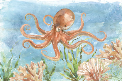 Under Sea Life IV by Leslie Trimbach. SKU 85640i. Archival Giclee Fine art print for wall decor.