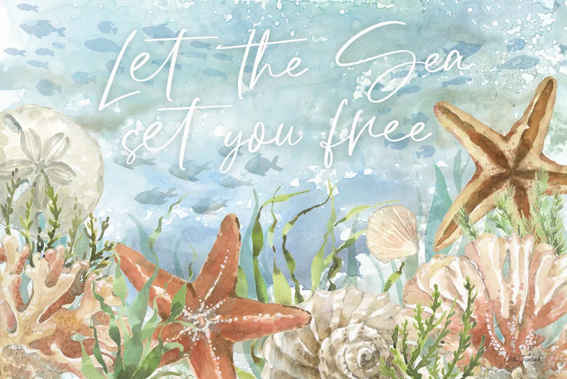 Under Sea Life V by Leslie Trimbach. SKU 85641i. Archival Giclee Fine art print for wall decor.