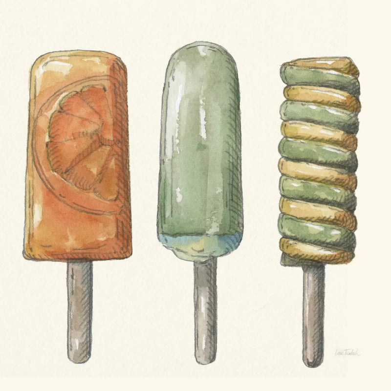 Vintage Summer VI by Leslie Trimbach. SKU 94443a. Archival Giclee Fine art print for wall decor.