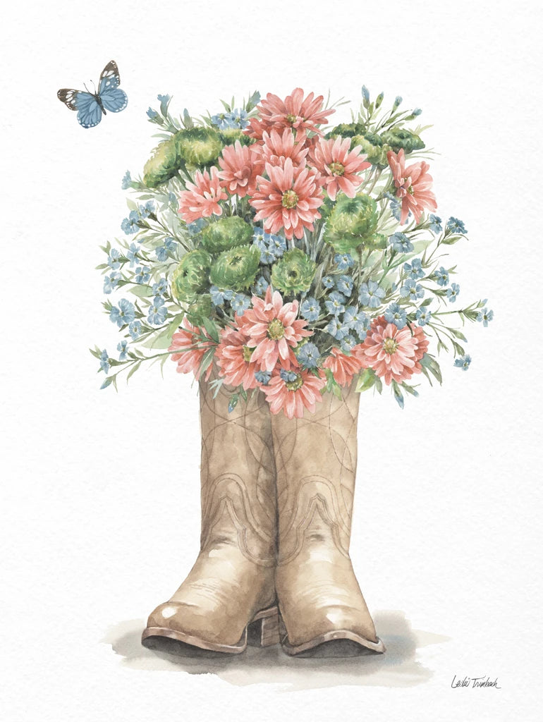 Wildflower Western II by Leslie Trimbach