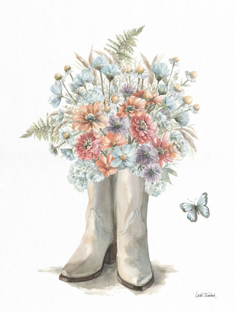 Wildflower Western III by Leslie Trimbach