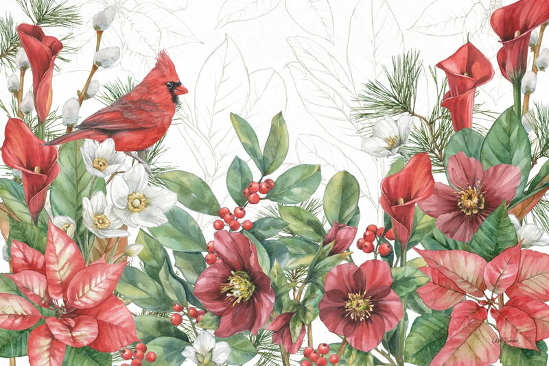 Winterberry I by Leslie Trimbach. SKU 104650i. Archival Giclee Fine art print for wall decor.