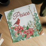 Winterberry II by Leslie Trimbach. Shown as a detailed flat fine art print, highlighting archival giclee quality. Available as an archival giclee rolled canvas, fine art paper, or poster print. SKU 104651a.