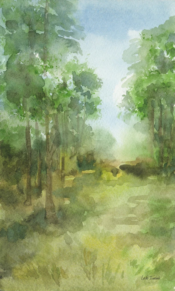 Woodland Path by Leslie Trimbach