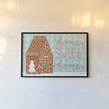 Christmas Treats I by Lindley Wiesner. shown as a paper print in a black flame. Available as a archival giclee rolled canvas, fine art paper, or poster print. SKU 95839i.