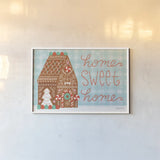 Christmas Treats I by Lindley Wiesner. shown as a paper print in a white frame. Available as a archival giclee rolled canvas, fine art paper, or poster print. SKU 95839i.