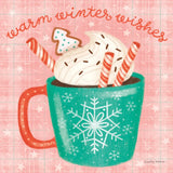 Christmas Treats II by Lindley Wiesner. SKU 95840a. Archival Giclee Fine art print for wall decor.