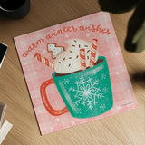 Christmas Treats II by Lindley Wiesner. Shown as a detailed flat fine art print, highlighting archival giclee quality. Available as an archival giclee rolled canvas, fine art paper, or poster print. SKU 95840a.