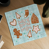 Christmas Treats IV by Lindley Wiesner. Shown as a detailed flat fine art print, highlighting archival giclee quality. Available as an archival giclee rolled canvas, fine art paper, or poster print. SKU 95842a.