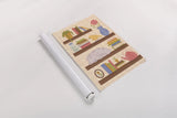 Cozy Readers Club V by Lindley Wiesner. shown as a rolled paper print. Available as archival giclee rolled canvas, fine art paper, or poster print. SKU 97932h.