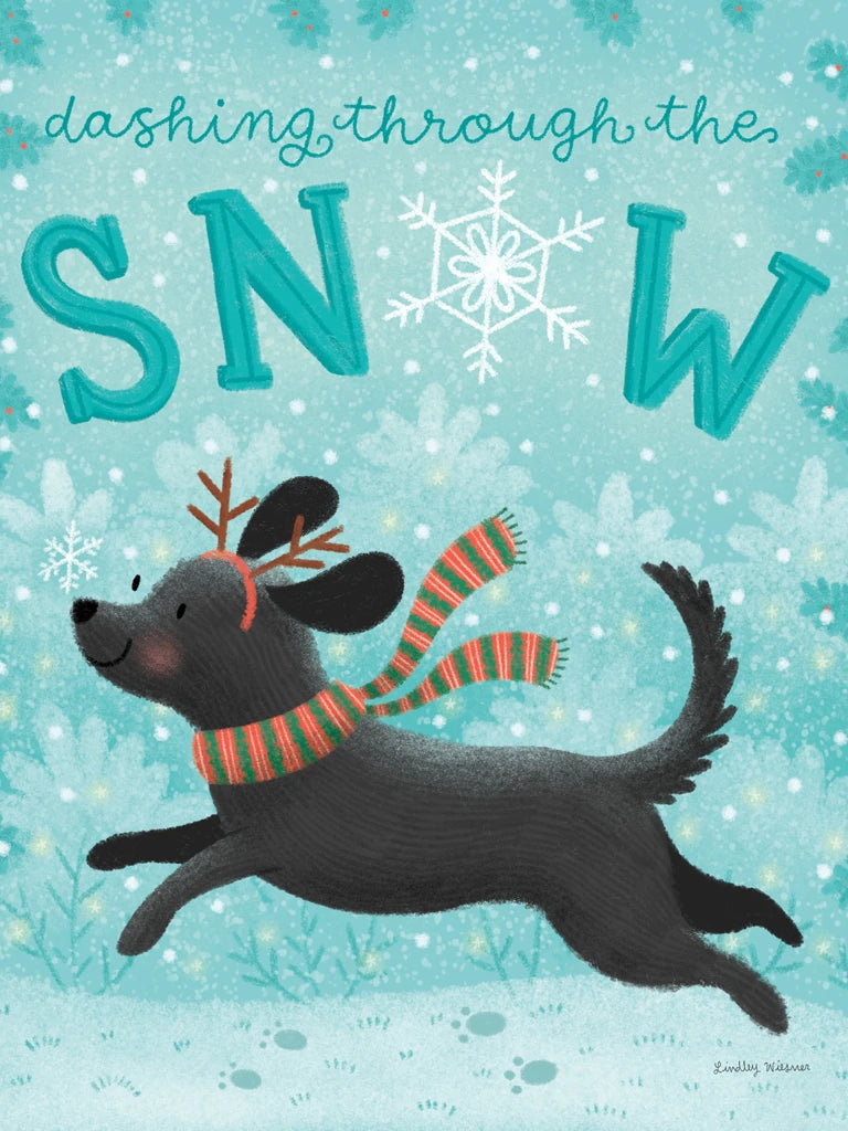 Festive Paws II by Lindley Wiesner