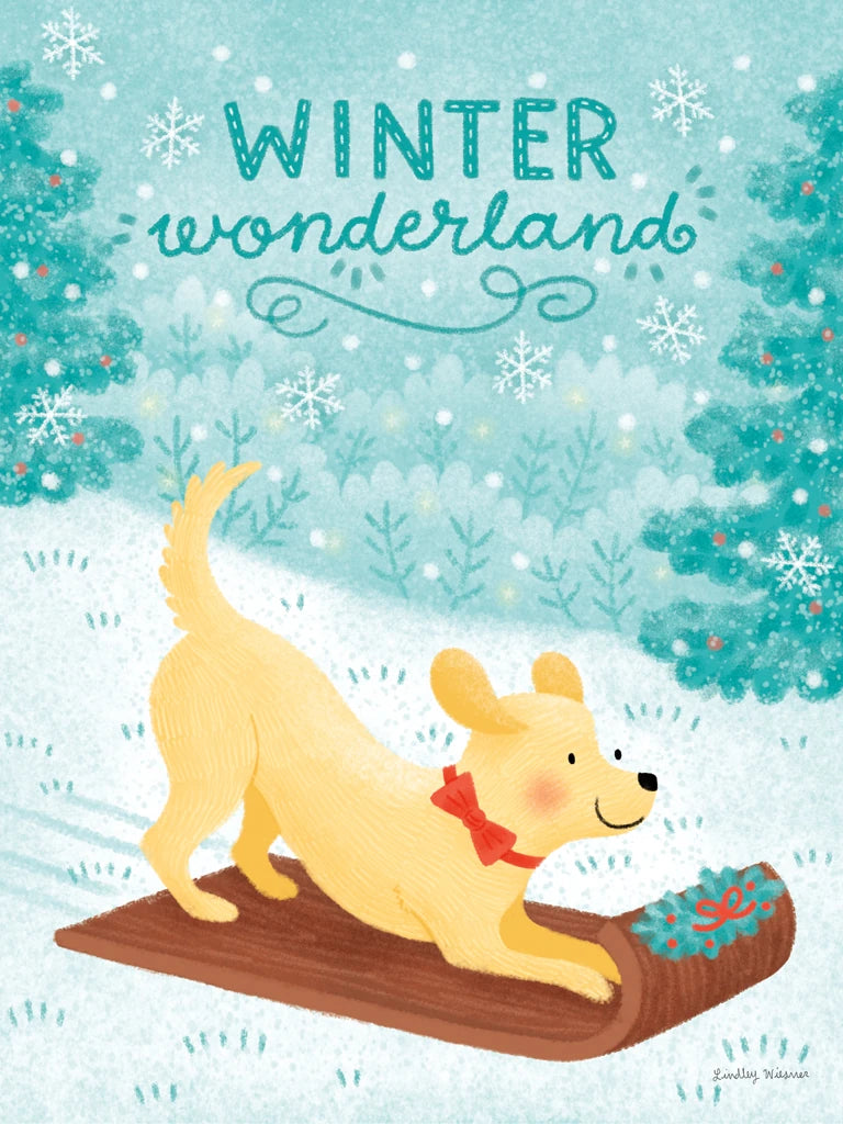 Festive Paws III by Lindley Wiesner
