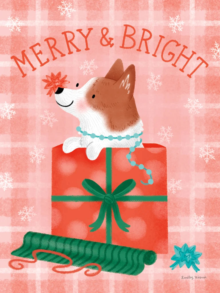 Festive Paws IV by Lindley Wiesner