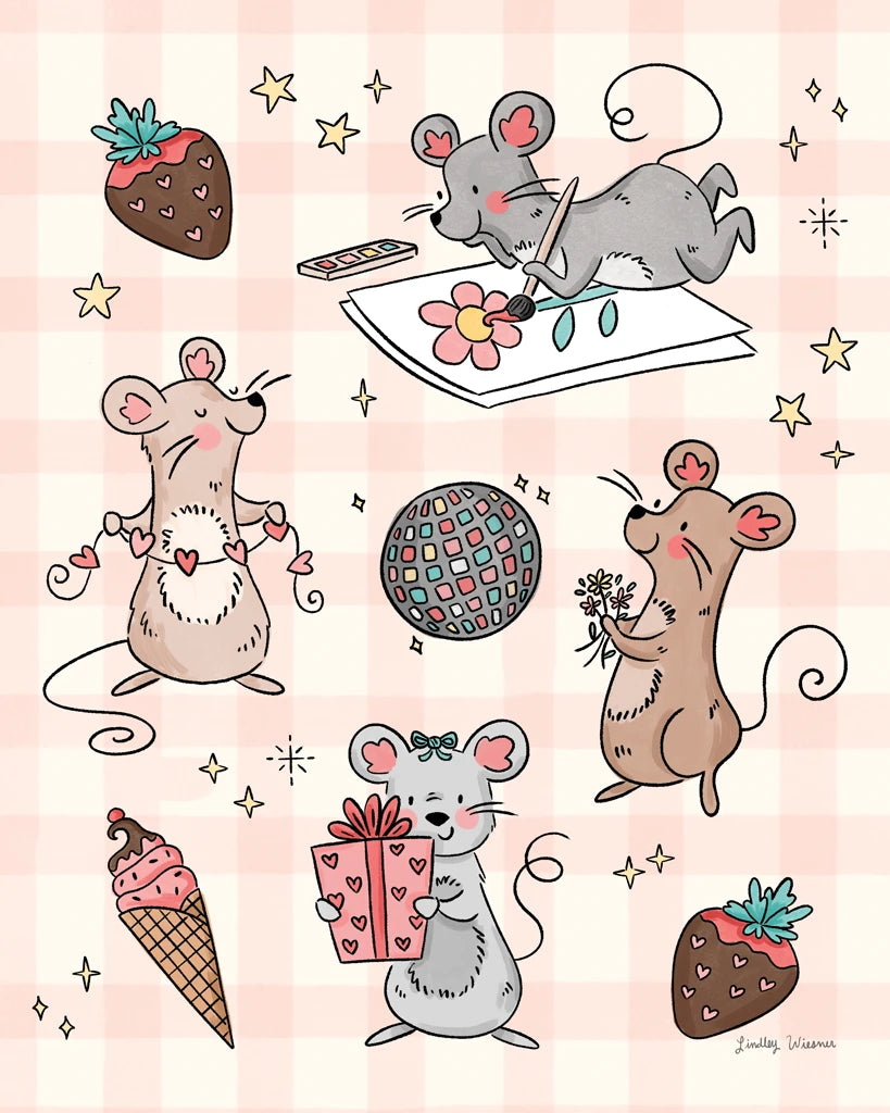 Girly Mice by Lindley Wiesner